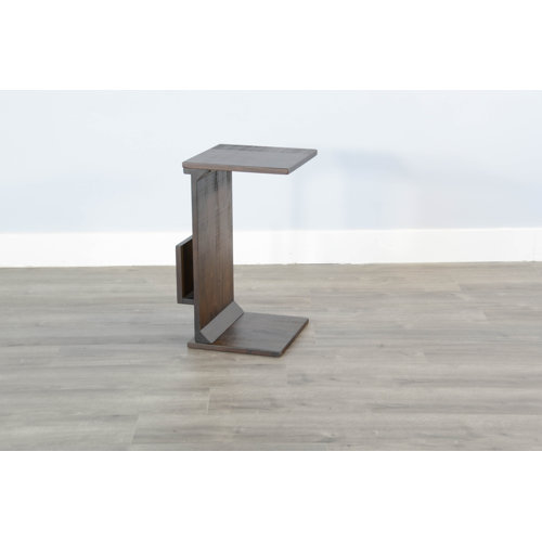 Gracie Oaks Andrew Solid Wood Top C Table End Table & Reviews Wayfair